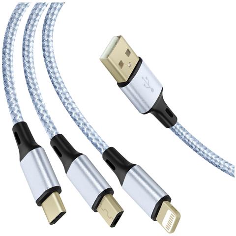 Con Il Cavo 3 In 1 Da 100W Ricarichi Di TUTTO: Genialata A Prezzo WOW (10