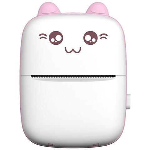 INLAW Stampante Termica Mini Pocket Bluetooth Mobile Photos Etichetta Macchina Da Stampa (pink) 