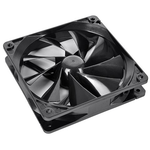 Thermaltake Pure 12, Ventilatore, Computer case, 12 cm, Nero, 0,1A, 1,2W