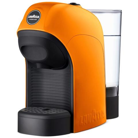 LAVAZZA Macchina da Caffè Espresso Semi- Automatica LM800 Tiny Serbatoio 0.75 Lt Potenza 1450 Watt Colore Arancione