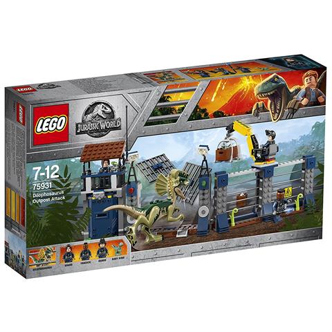 LEGO Jurassic World Attacco all'avamposto del Dilofosauro