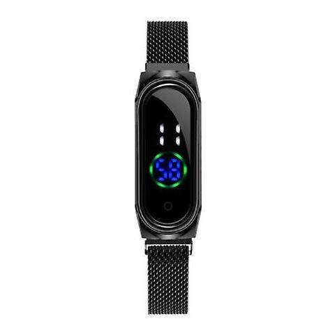 INLAW Uomini & Amp; women Digital Led Sport Watch, Braccialetto Orologio Da Polso In Silicone (black3) 