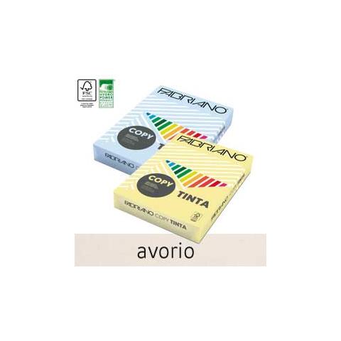 Carta Copy Fabriano A3 160gr | 125 Fogli Avorio | Per Fotocopie E Stampanti