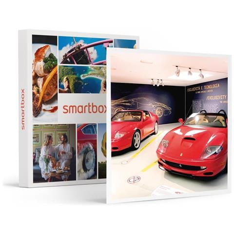Immagine di  Cofanetto Regalo Coppia - Duo Ferrari: Ingressi Per 1 Adulto E 1 Bambino Agli Spazi Ferrari Experience - Idee Regalo Originale
