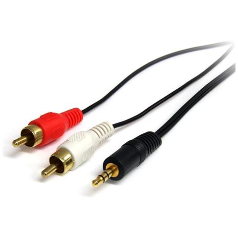 STARTECH.COM Cavo audio stereo 91 cm - 3,5 mm maschio a 2 maschi RCA