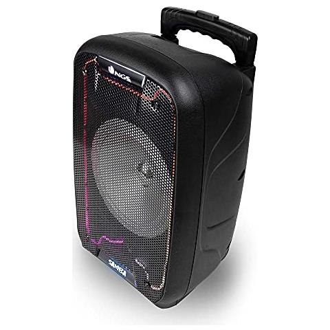 NGS Wild Samba - Altoparlante Portatile Da 30 W, Compatibile Con Tecnologia Bluetooth (usb / aux In / micro Sd), Con Microfono, Colore: Nero