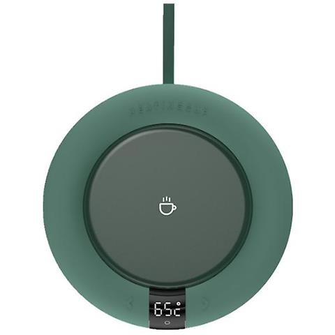 Immagine di  Coaster Di Riscaldamento A Temperatura Costante Intelligente, Base Con Tazza Di Acqua Isolata, Restito Riscaldamento Riscaldamento (verde)