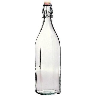 Bormioli Rocco Bottiglia Officina 1825 1,2L – Collezione Metallic Oro – Design Vintage Per Acqua E Vino
