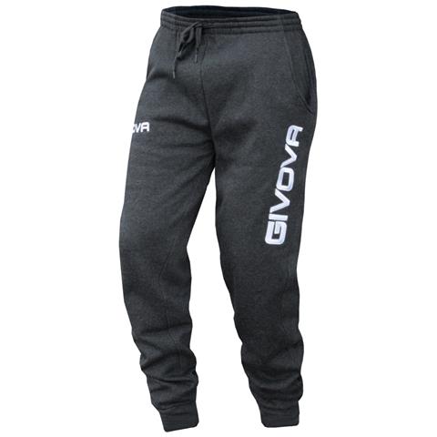 Givova Uomo Grigio - Pant Moon Pantalone Sportivo Di Colore Taglia Xs