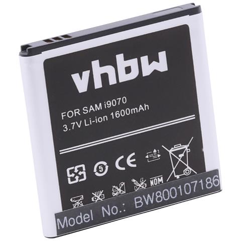 Vhbw Li-Ion Battery 1600 MAh Compatible With Denso BHT-200, BHT-300, BHT-400, BHT-400Q, BHT-600 Replacement For BT-20L, 496461-0450