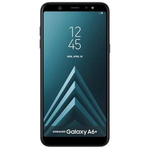 Galaxy A6+ Nero Dual Sim Display 6'' Full HD+ Octa Core Ram 3GB Storage 32GB + MicroSD Wi-Fi + 4G Fotocamera 16Mpx Android 8.0 - Europa