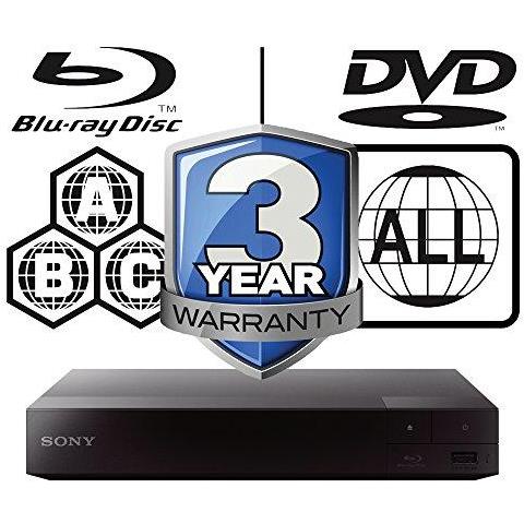 SONY Multi Regione Sony Bdp-s1700 Regione-free Zone Tutti Lettore Blu-ray. Zone Blu-ray A B E C Regioni Dvd 1-8