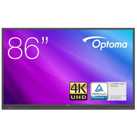 OPTOMA Lavagna Interattiva 86" LED Touch Creative Touch Serie 3 3861RK 3840x2160 4K Ultra HD