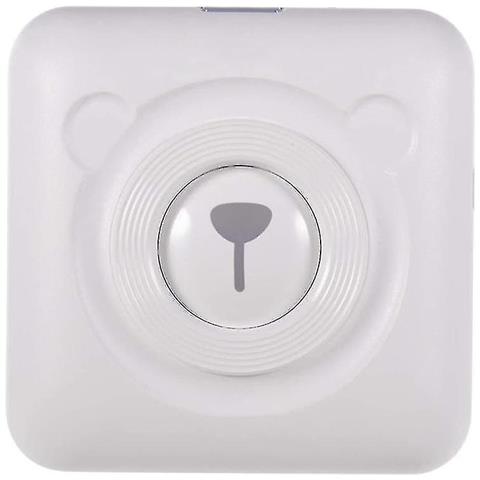 SLD Mini Tascabile Wireless Stampante Thermal Photo Etichetta Foto Della Ricetta (white) 