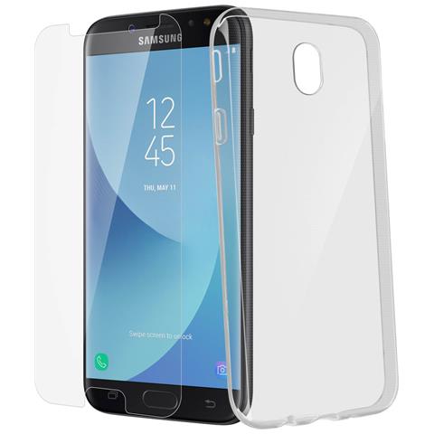 vetro temperato e custodia samsung j5 2017 vetro temperato e custodia samsung j5 2017