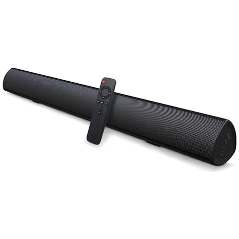 HTN Black Home Theater Sound System 2.0 Soundbar Tv Supporto Per Altoparlanti Bluetooth Barra Audio Aux Ottica Con Subwoofer Per Tv | Soundbar