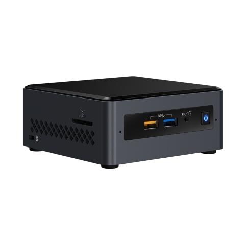 INTEL Nuc NUC7CJYHN Intel Celeron J4005 Dual Core 2 GHz No Ram No SSD 4xUSB 3.0 S. O. Non Incluso