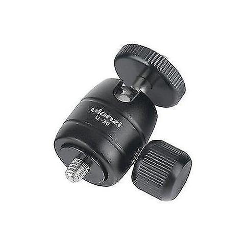HTN Punta A Sfera Per Testa Mini Treppiede In Metallo U-30p Con Doppia Vite 1/4