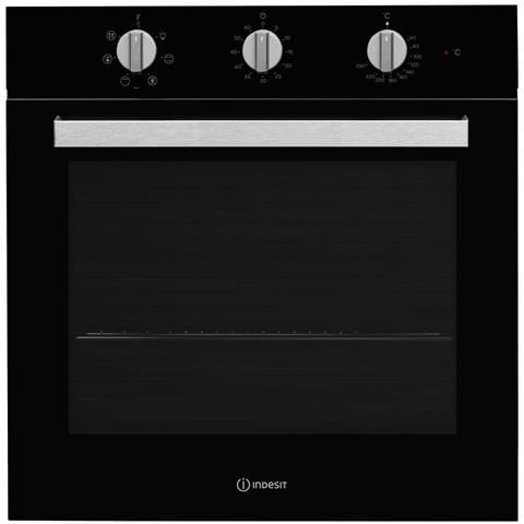 INDESIT Forno Elettrico da Incasso IFW6530BL Capacità 66 L Multifunzione Ventilato Colore Nero