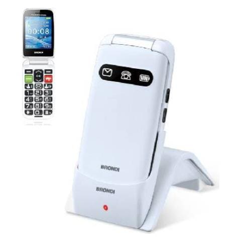 BRONDI Amico Favoloso Cellulare Dual Sim Display 3"+ Slot Micro SD Fotocamera 1.3 Mpx Bluetooth - Italia