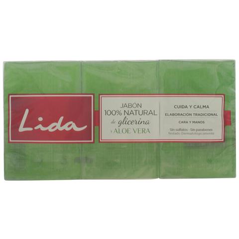 Lida Flüssigseife Aus Glyzerin & Aloe Vera – 100% Natürlich, Feuchtigkeitsspendend, 250 Ml