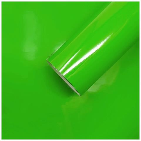 4R QUATTROERRE.IT Foglio Pellicola Adesiva Per Wrapping Verde Kawa, 50 X 70 Cm