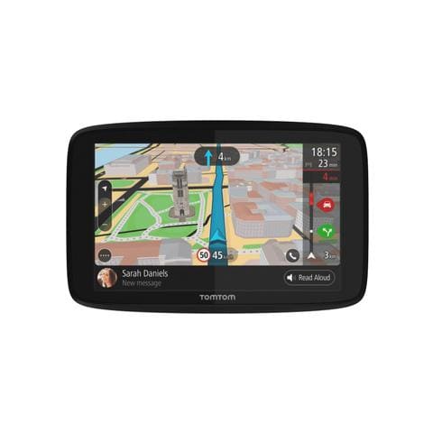 TOMTOM Navigatore GPS GO 620 Display 6" Memoria 16 GB Tutta Europa con aggiornamento gratuito a vita GPS Bluetooth e WiFi Nero e Grigio
